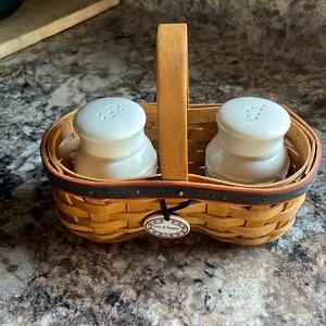 Longenberger salt and pepper